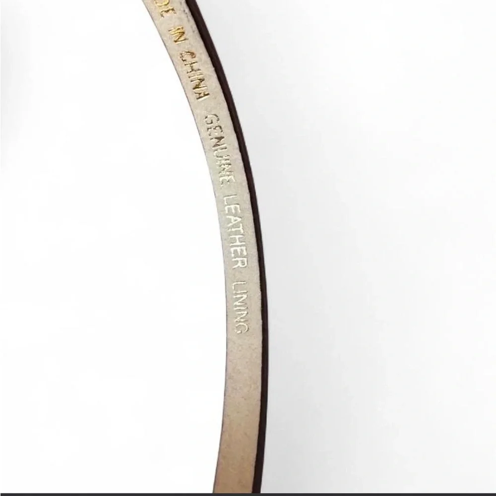 Apostrophe Black and Silver Women's Belt - Picture 4 of 5